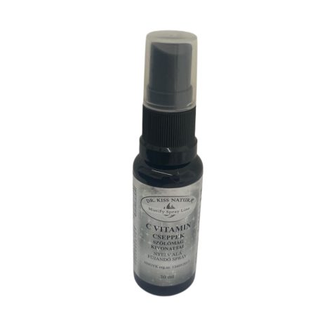 C vitamin + szőllőmag kivonat spray - nyelv alá fújandó spray 30 ml